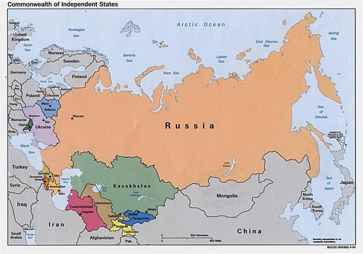 térkép oroszország-Mongólia
