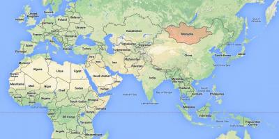 A világ térképe-Mongólia